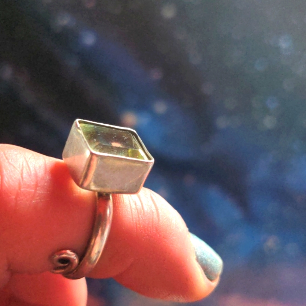 Beautiful Solid 925 Handmade Vintage Ring - image 1